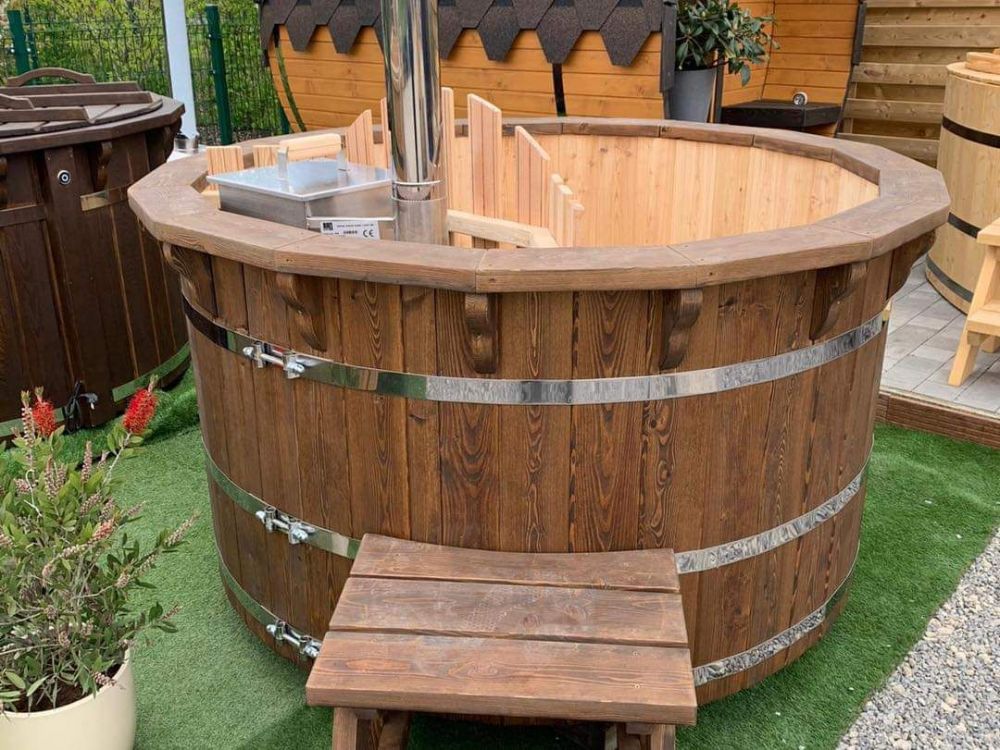 hottub volledig in hout