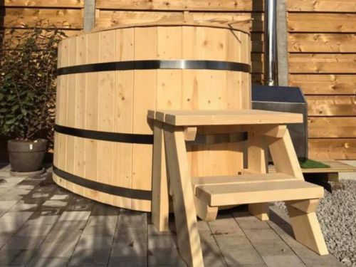 hottube volledig in hout